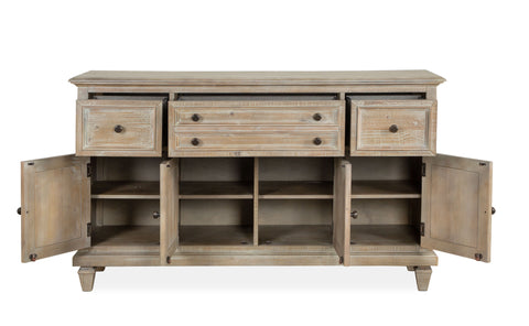 Lancaster - Buffet - Dovetail Grey - Premium Buffets from Magnussen Furniture - Just $1629! Shop now at brett interiors