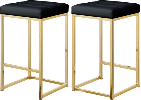 Nicola - Steel Stool (Set of 2) - Premium Stool Sets from Meridian Furniture - Just $450! Shop now at brett interiors