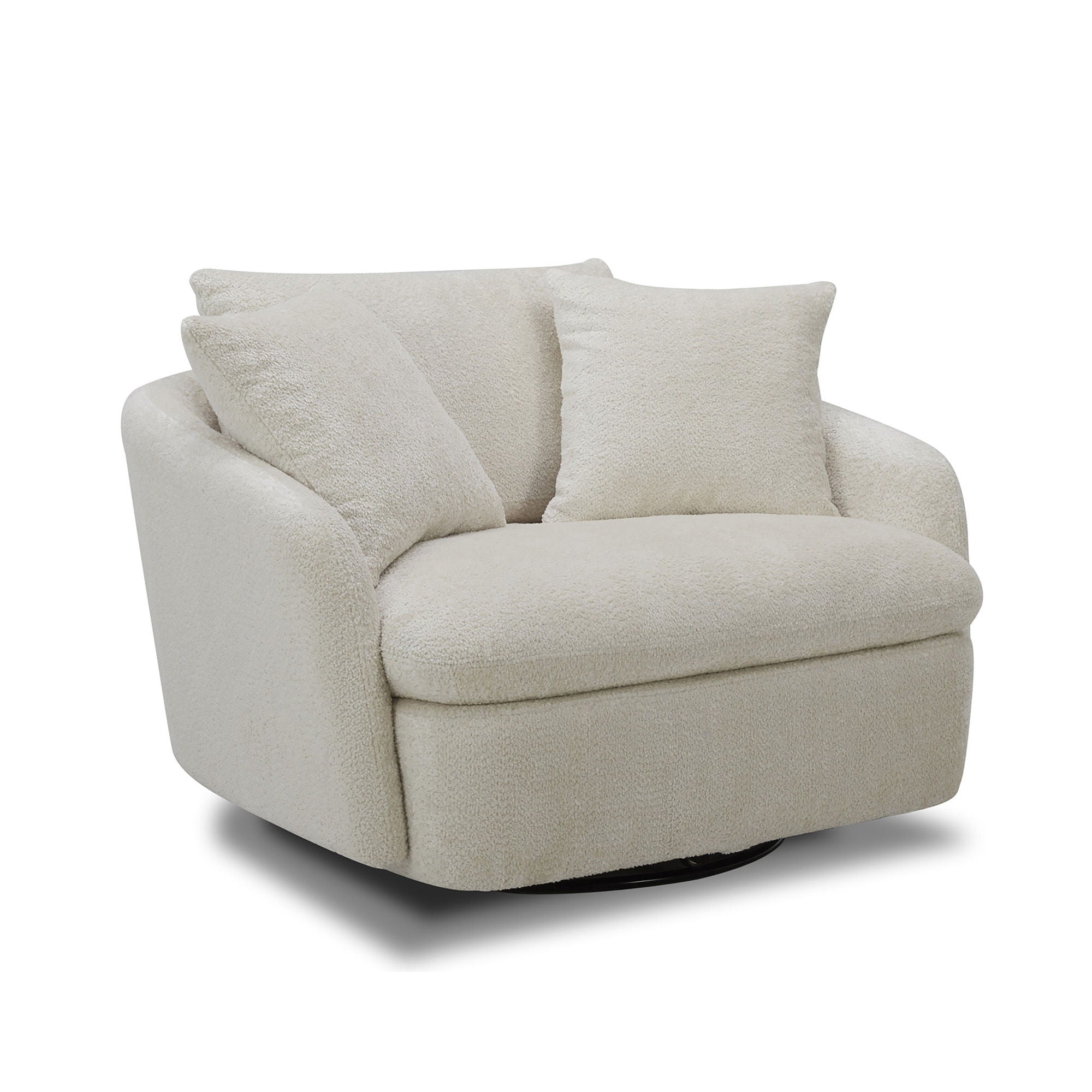 Boomer - Large Swivel Chair with 2 Pillows - Premium Swivel Chairs from Parker Living - Just $922.50! Shop now at brett interiors