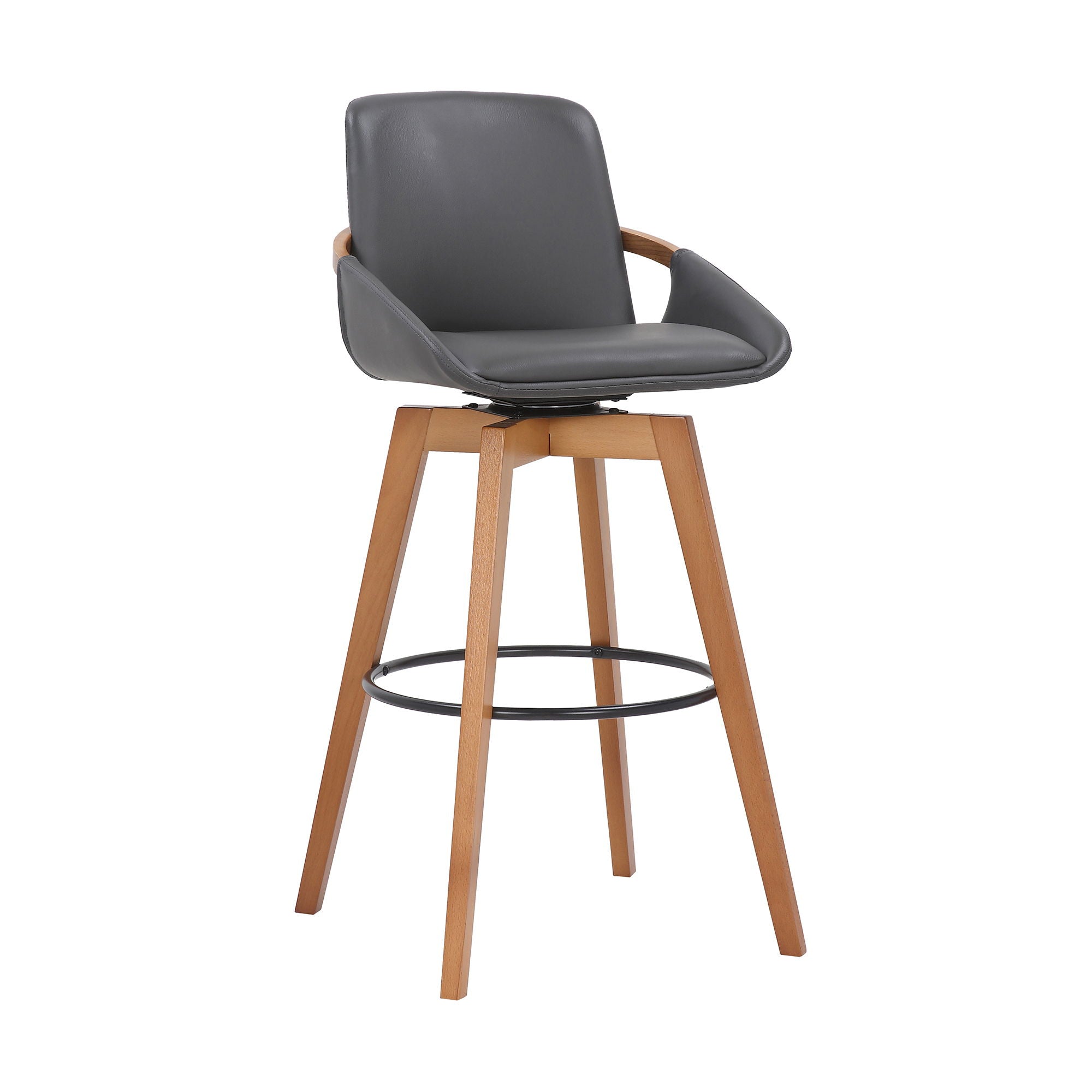 Baylor - Swivel Bar Stool - Premium Counter Height (24"-27") from Armen Living - Just $272.50! Shop now at brett interiors