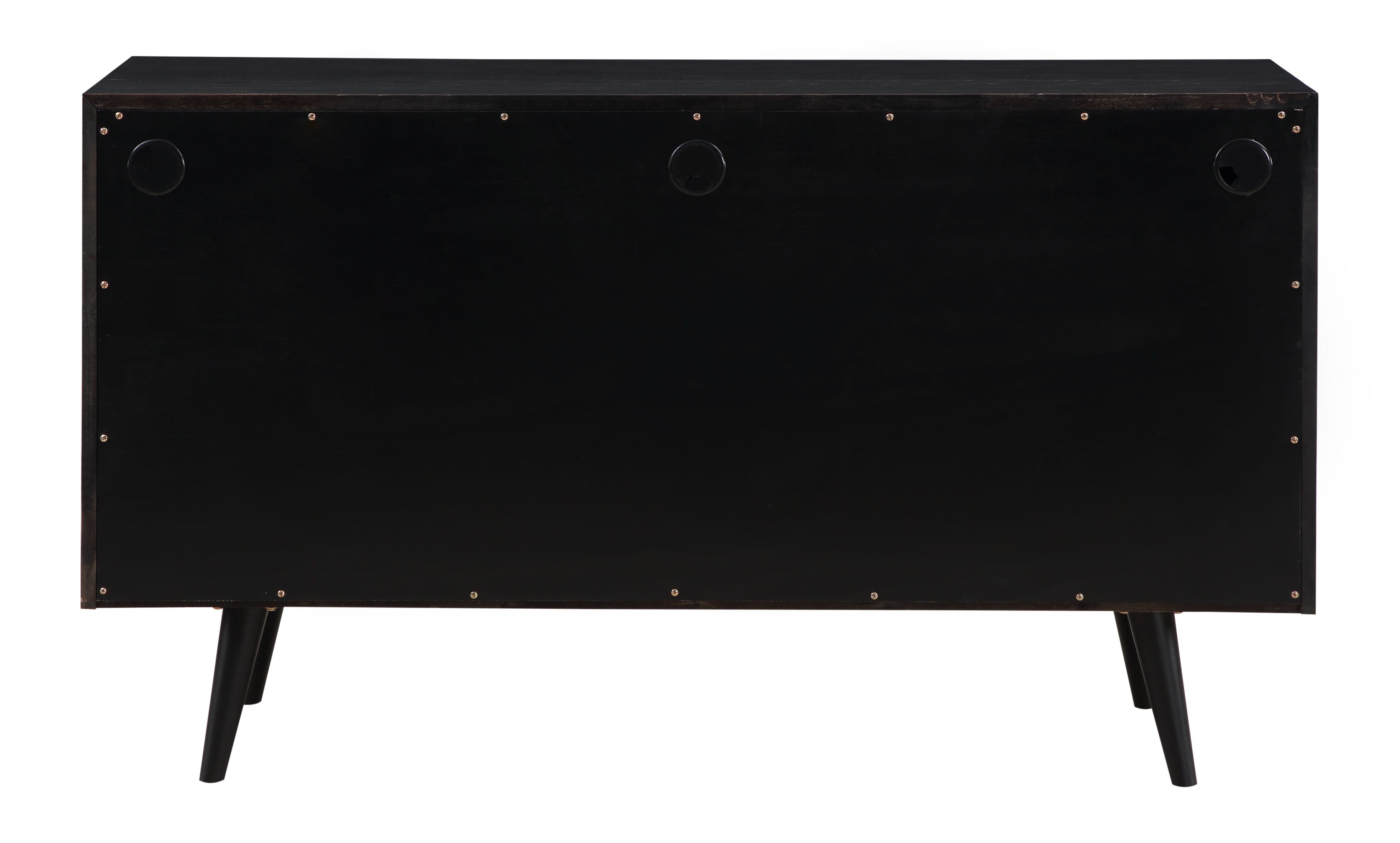 Meeko - Three Door Credenza - Black Rub - Premium Credenzas from Coast2Coast Home - Just $3960! Shop now at brett interiors