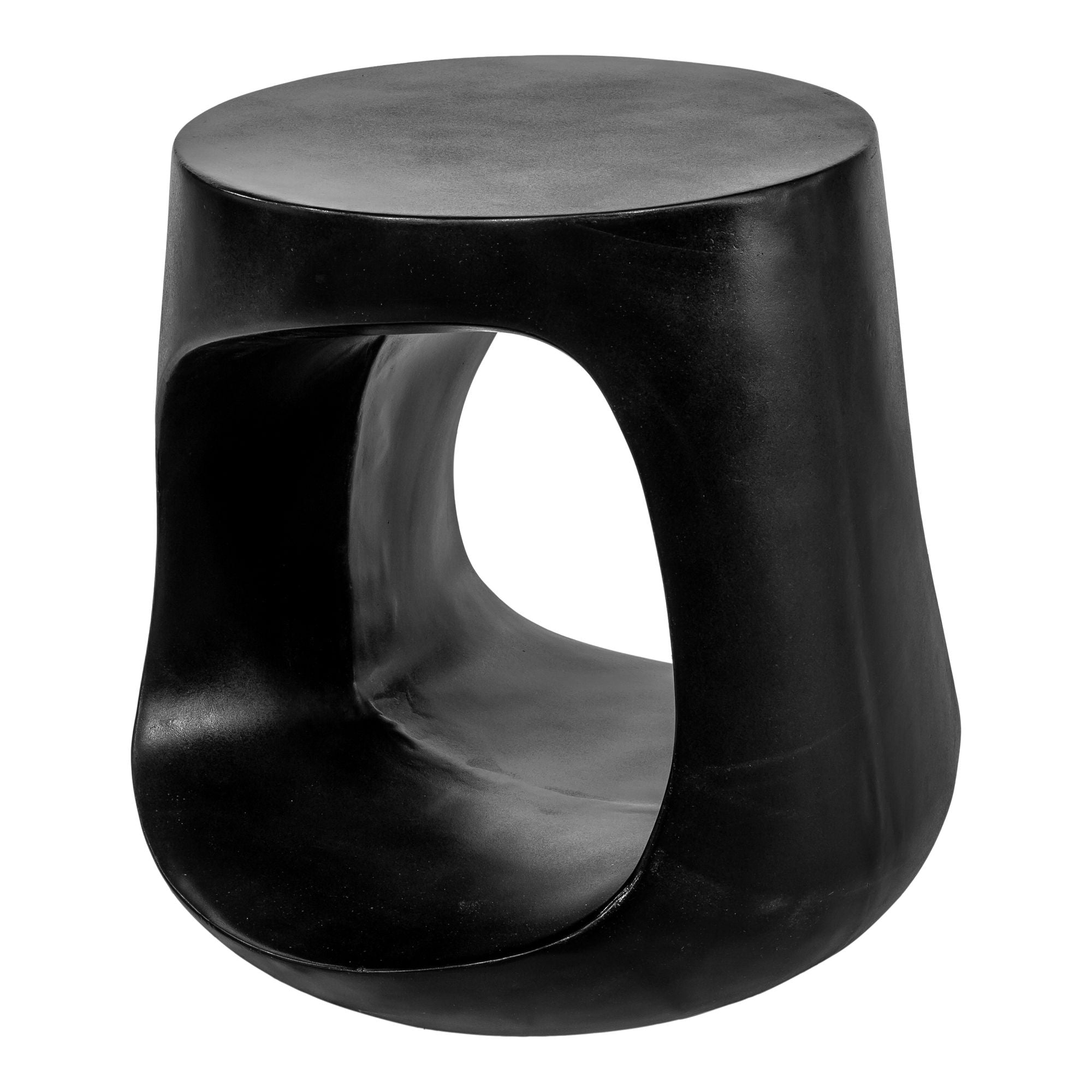 Rothko - Outdoor Stool - Black - Premium Side Tables from Moe's Home Collection - Just $622.50! Shop now at brett interiors