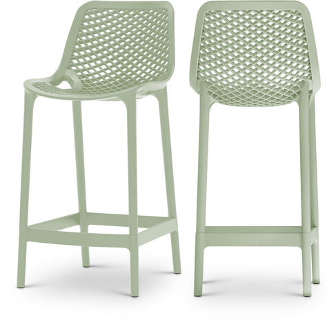 Mykonos - Outdoor Patio Stool Set - Premium Stool Sets from Meridian Furniture - Just $750! Shop now at brett interiors