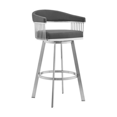 Chelsea - Swivel Bar Stool - Premium Bar Height (28"-30") from Armen Living - Just $372.50! Shop now at brett interiors