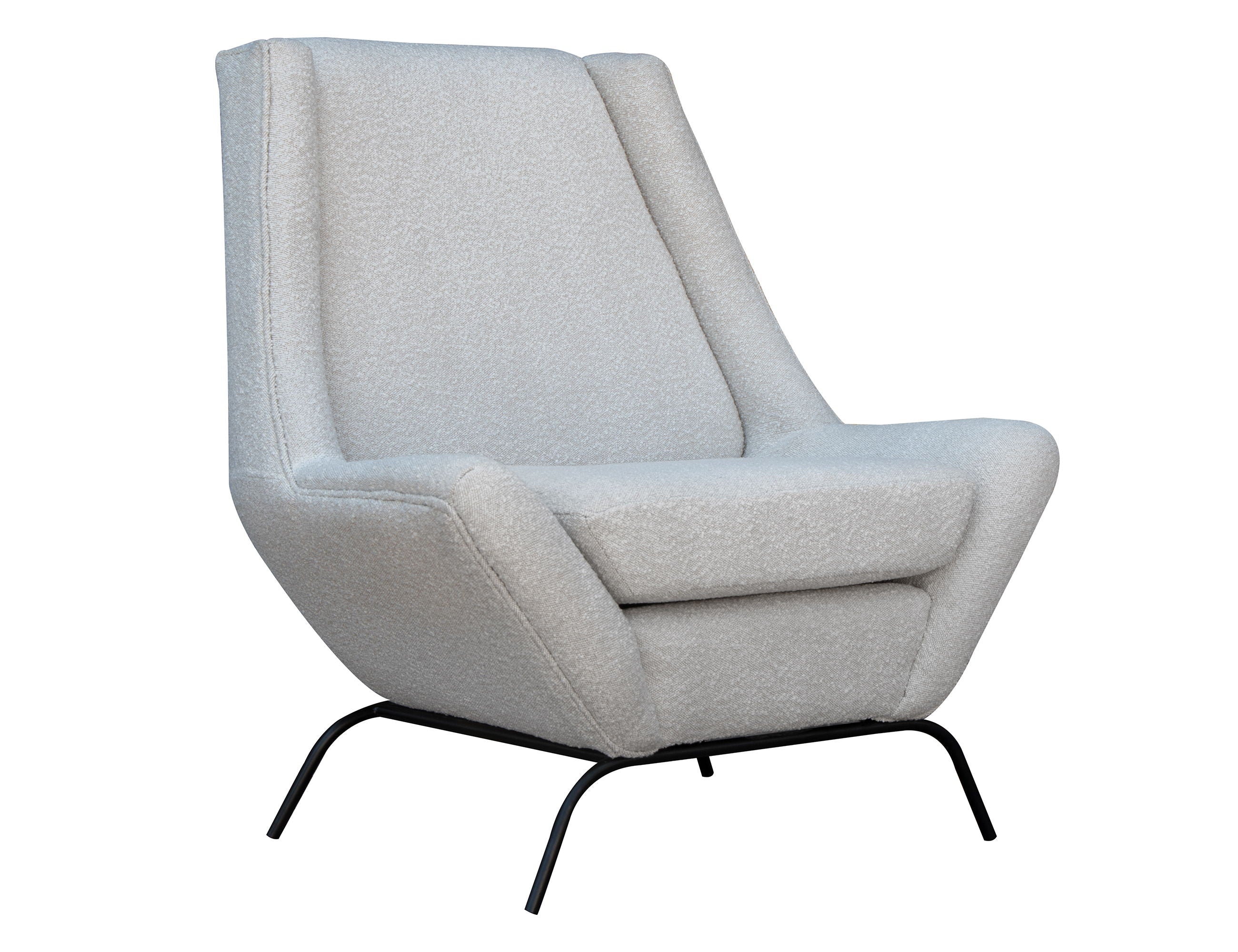 Tyne - Fabric Arm Chair - Light Cream - Premium Arm Chairs from International Furniture Direct - Just $1075! Shop now at brett interiors