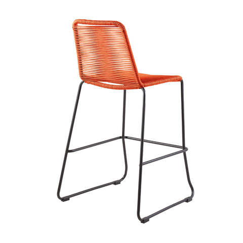 Shasta - Outdoor Metal And Rope Stackable Stool (Set of 2) - Premium Stool Sets from Armen Living - Just $570! Shop now at brett interiors