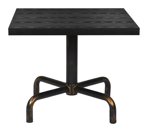 Neum - Bistro Table - Black - Premium Bistro Tables from Zuo Modern - Just $1275! Shop now at brett interiors