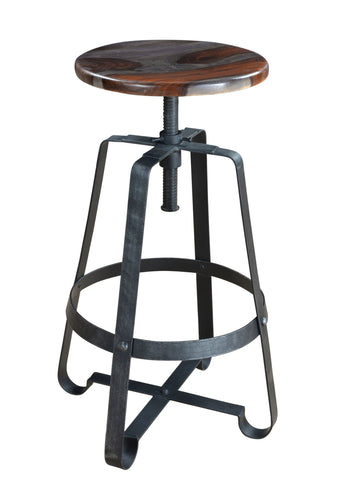 Liverpool - Adjustable Barstool - Kari Graywash - Premium Adjustable Height from Coast2Coast Home - Just $907.50! Shop now at brett interiors