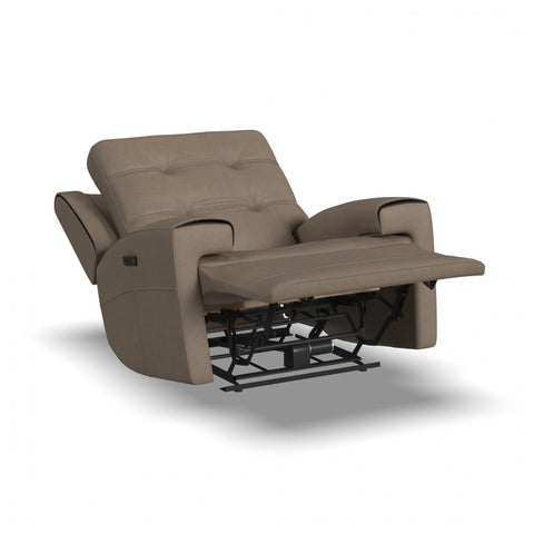 Iris - Power Recliner with Power Headrest - Premium Reclining Chairs from Flexsteel - Just $2375! Shop now at brett interiors