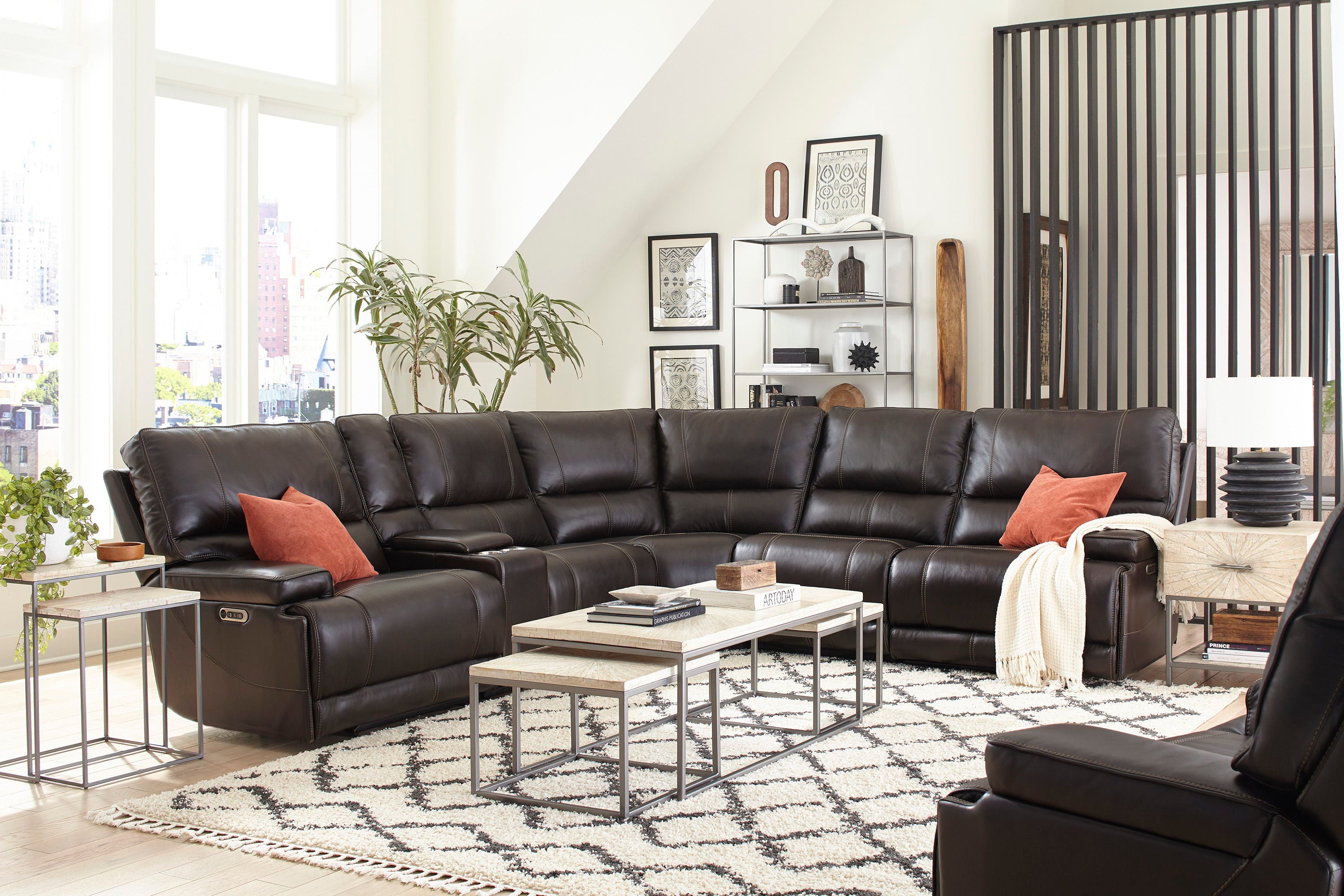 Whitman - 6 Piece Power Reclining Sectional - Premium Reclining Sectionals from Parker Living - Just $5497.50! Shop now at brett interiors