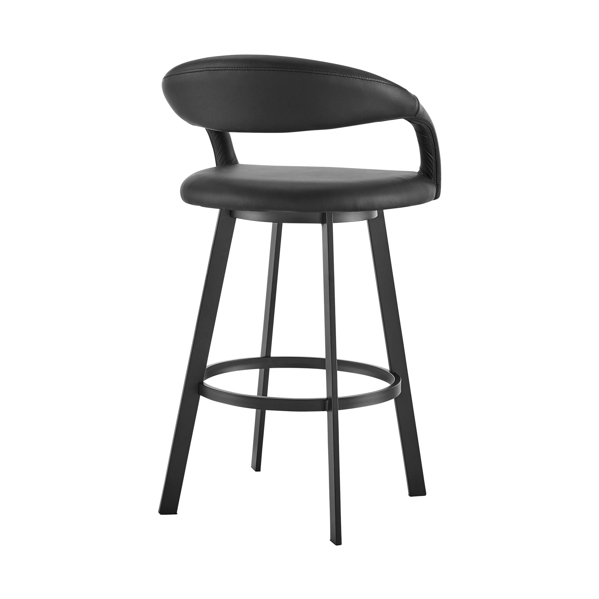 Ramona - Swivel Stool - Premium Counter Height (24"-27") from Armen Living - Just $387.50! Shop now at brett interiors