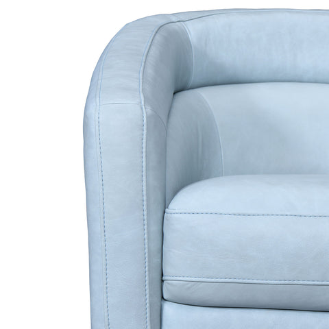 Desi - Leather Swivel Accent Chair - Premium Swivel Chairs from Armen Living - Just $1602.50! Shop now at brett interiors