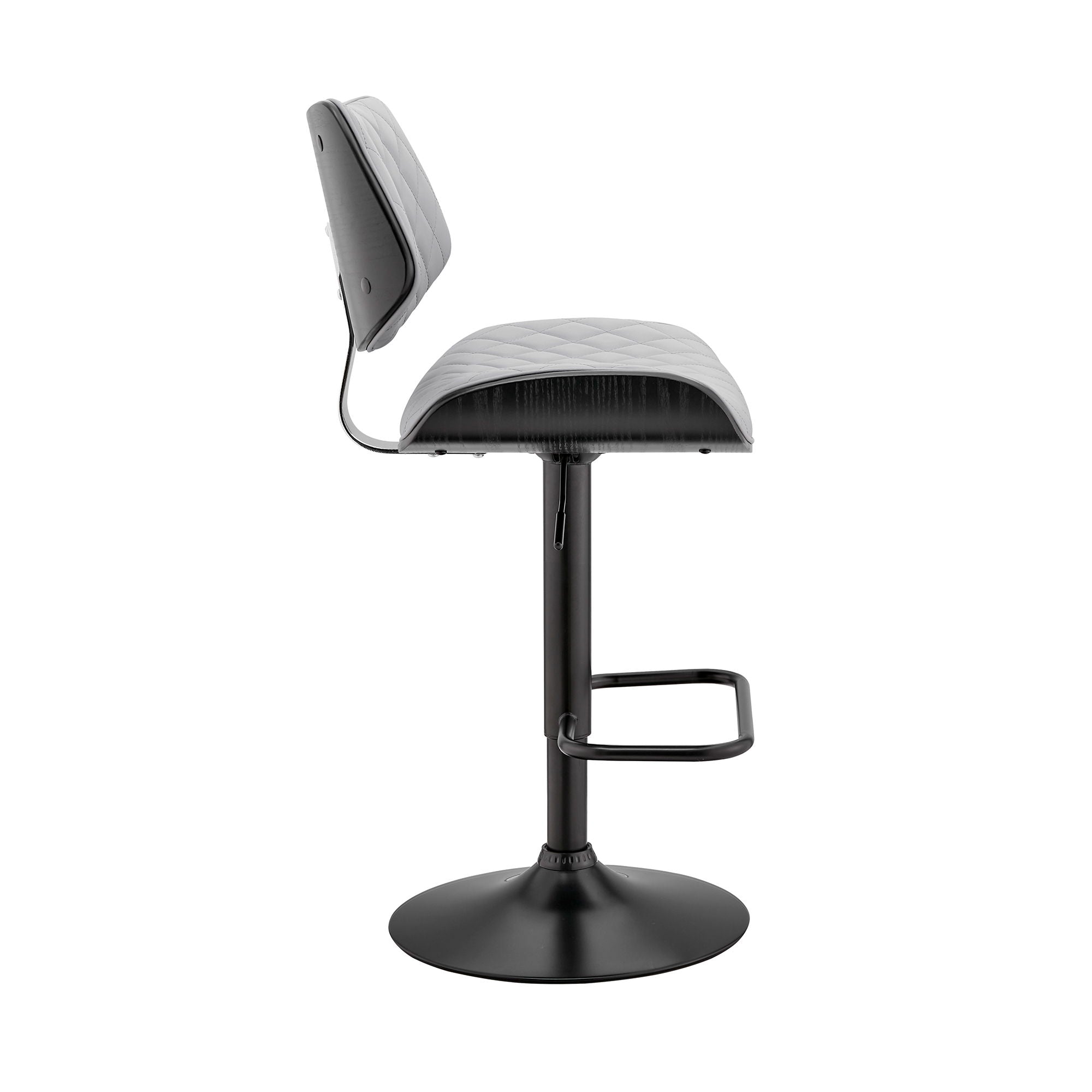 Leland - Adjustable Bar Stool - Premium Adjustable Height from Armen Living - Just $250! Shop now at brett interiors