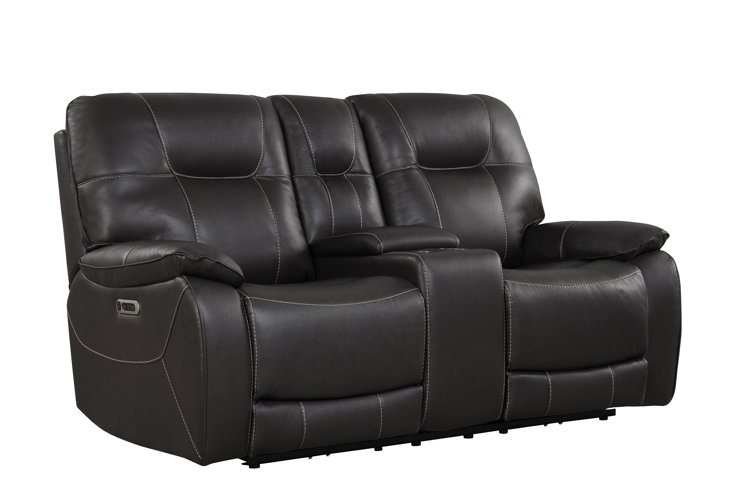 Axel - Power Console Loveseat - Ozone - Premium Reclining Loveseats from Parker Living - Just $1572.50! Shop now at brett interiors