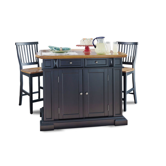 Montauk - Traditional - Kitchen Island Set - Premium 3 Piece Dining Room Sets from Homestyles - Just $3624.98! Shop now at brett interiors