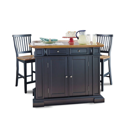 Montauk - Traditional - Kitchen Island Set - Premium 3 Piece Dining Room Sets from Homestyles - Just $3624.98! Shop now at brett interiors