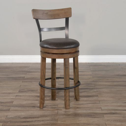 Doe Valley - Swivel Barstool - Premium Bar Height (28"-30") from Sunny Designs - Just $216! Shop now at brett interiors