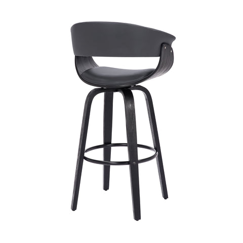 Julyssa - Swivel Bar Stool - Premium Counter Height (24"-27") from Armen Living - Just $257.50! Shop now at brett interiors