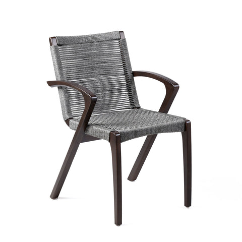 Brielle - Outdoor Rope Dining Chairs (Set of 2) - Premium Chair Sets from Armen Living - Just $925! Shop now at brett interiors