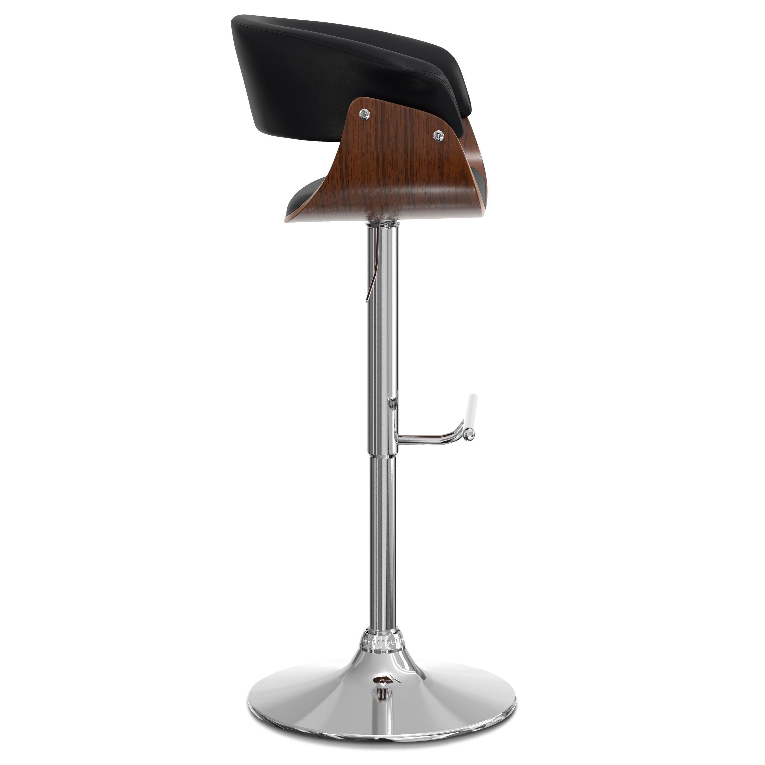 Sheldon - Adjustable Swivel Bar Stool - Premium Bar Height (28"-30") from Simpli Home - Just $212! Shop now at brett interiors