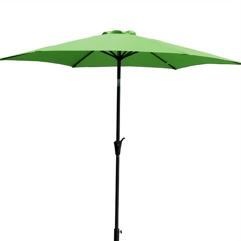 8.8' Outdoor Aluminum Patio Umbrella With 42 Pound Round Resin Umbrella Base - Premium Umbrellas & Canopies from Gather Craft - Just $213! Shop now at brett interiors