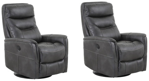 Gemini - Power Swivel Glider Recliner (Set of 2) - Premium Chair Sets from Parker Living - Just $1995! Shop now at brett interiors