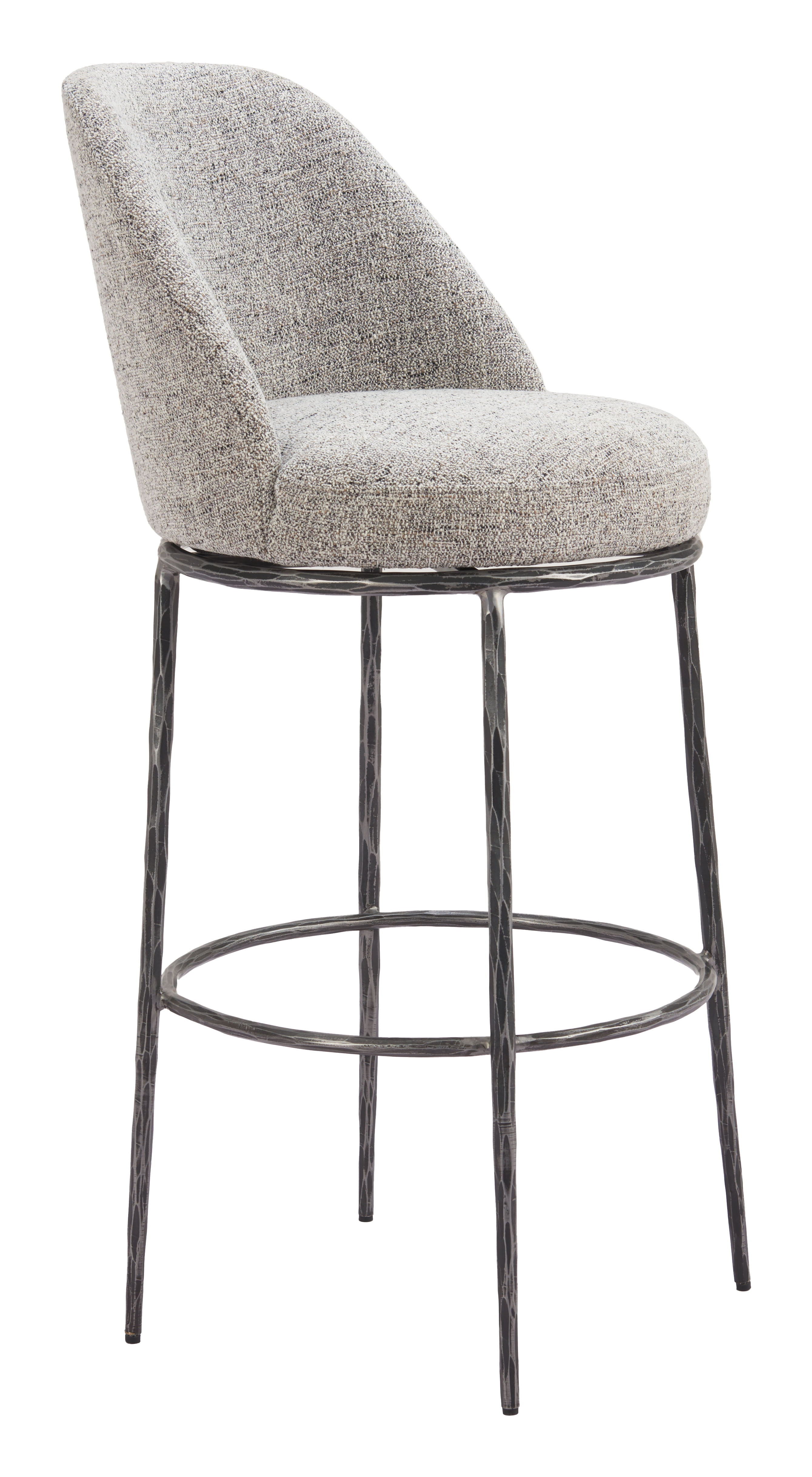 Nordhavn - Swivel Stool - Premium Bar Height (28"-30") from Zuo Modern - Just $1575! Shop now at brett interiors