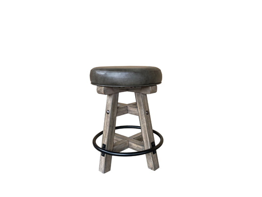 Lodge Dining - Swivel Counter Stool - Siltstone - Premium Counter Height (24"-27") from Parker House - Just $225! Shop now at brett interiors