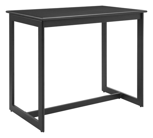 Midnight Wave - Bar Table - Black - Premium Bar Tables from Zuo Modern - Just $1525! Shop now at brett interiors