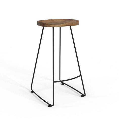 Amberly - Saddle Bar Stool (Set of 2) - Premium Stool Sets from Simpli Home - Just $266! Shop now at brett interiors