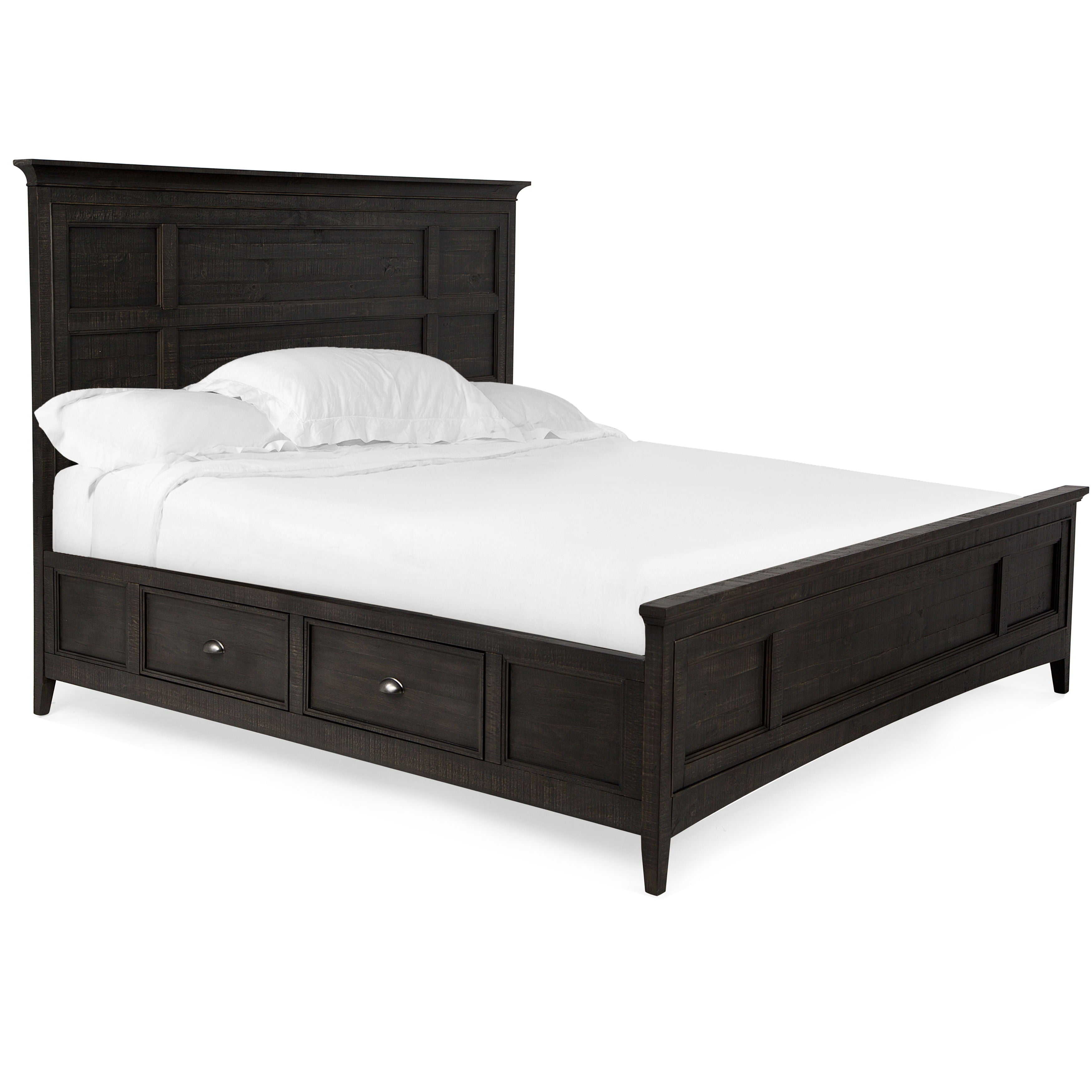 Westley Falls - Complete Panel Bed With Storage Rails - Premium Storage Beds from Magnussen Furniture - Just $2206! Shop now at brett interiors