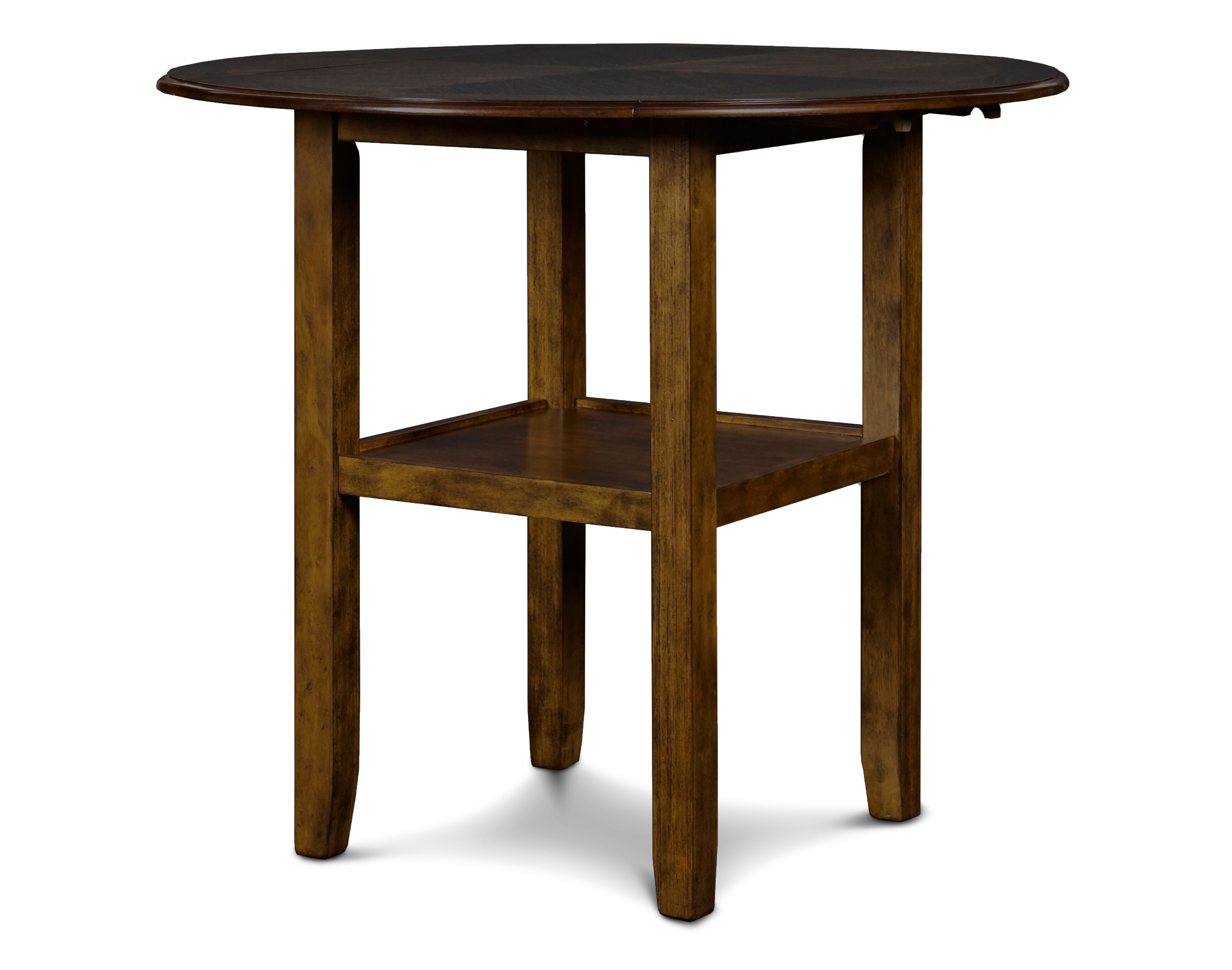 Gia - Counter Drop Leaf Table Set New Classic