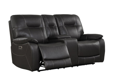 Axel - Power Console Loveseat - Ozone - Premium Reclining Loveseats from Parker Living - Just $1572.50! Shop now at brett interiors