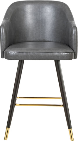 Barbosa - Counter Bar Stool (Set of 2) - Premium Stool Sets from Meridian Furniture - Just $725! Shop now at brett interiors