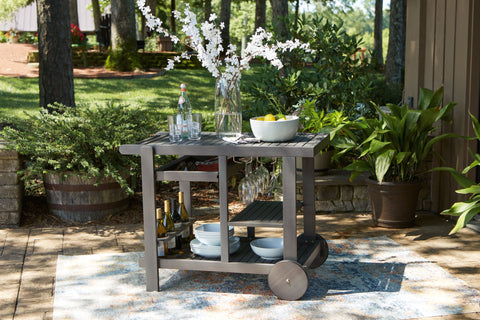 Kailani - Serving Cart - Premium Side Tables from Ashley Furniture - Just $225.23! Shop now at brett interiors