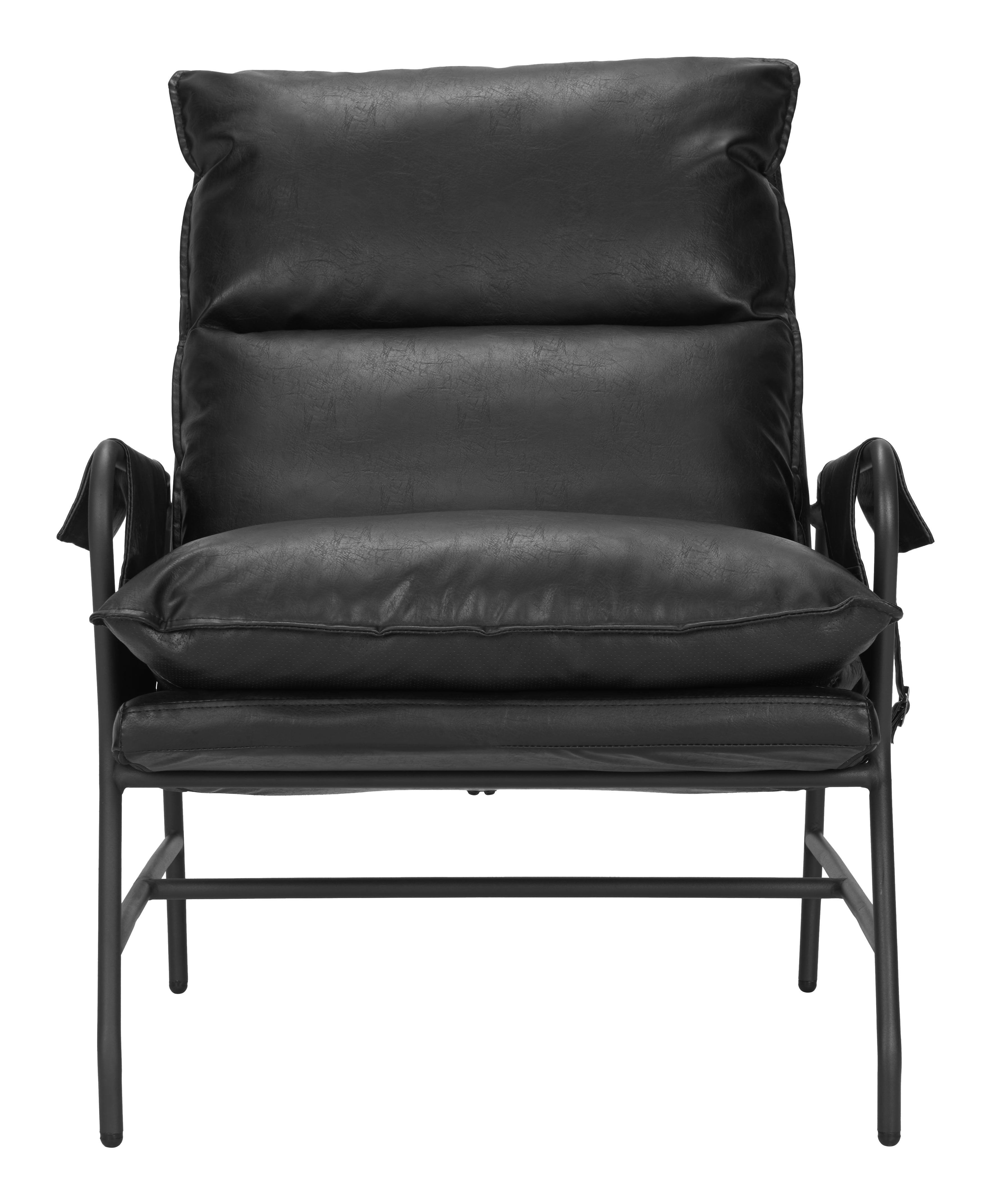 Halaus - Accent Chair - Black - Premium Accent Chairs from Zuo Modern - Just $1475! Shop now at brett interiors