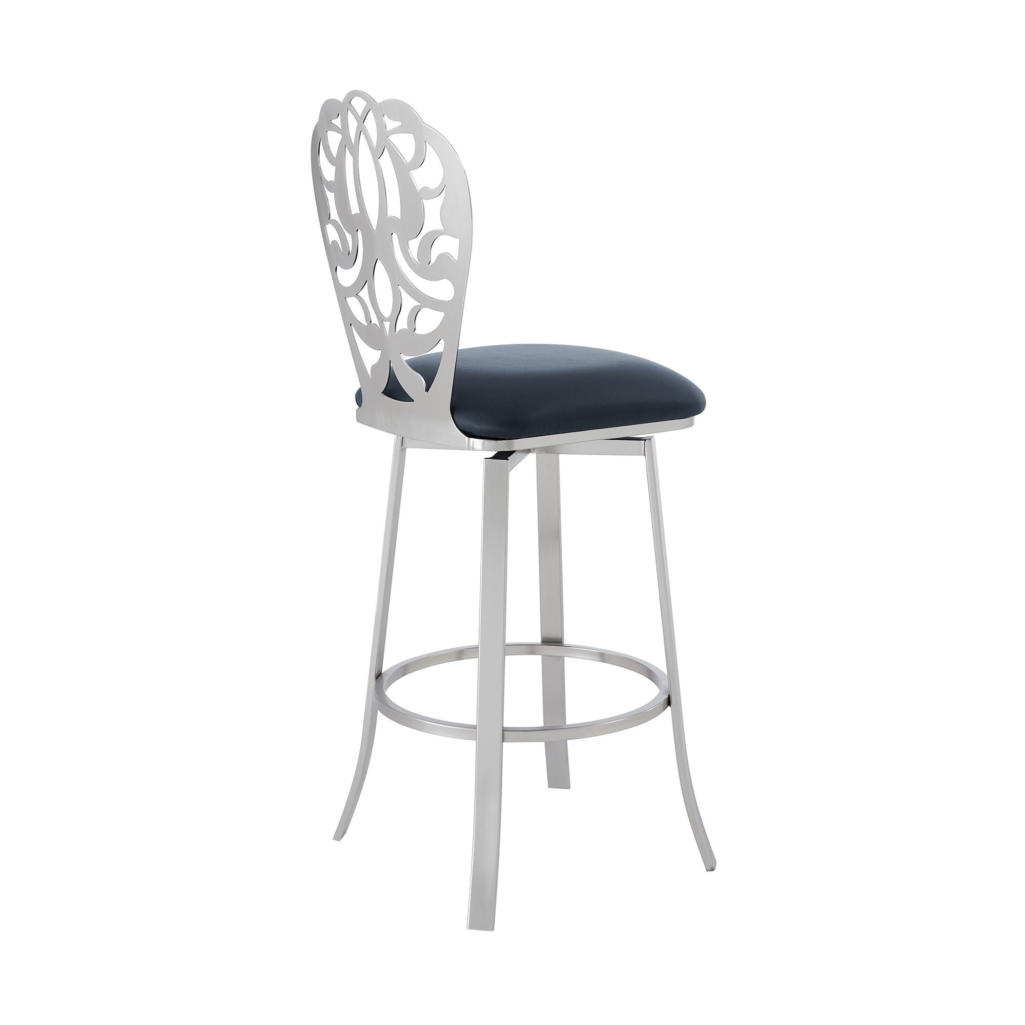 Cherie - Contemporary Barstool - Premium Bar Height (28"-30") from Armen Living - Just $480! Shop now at brett interiors