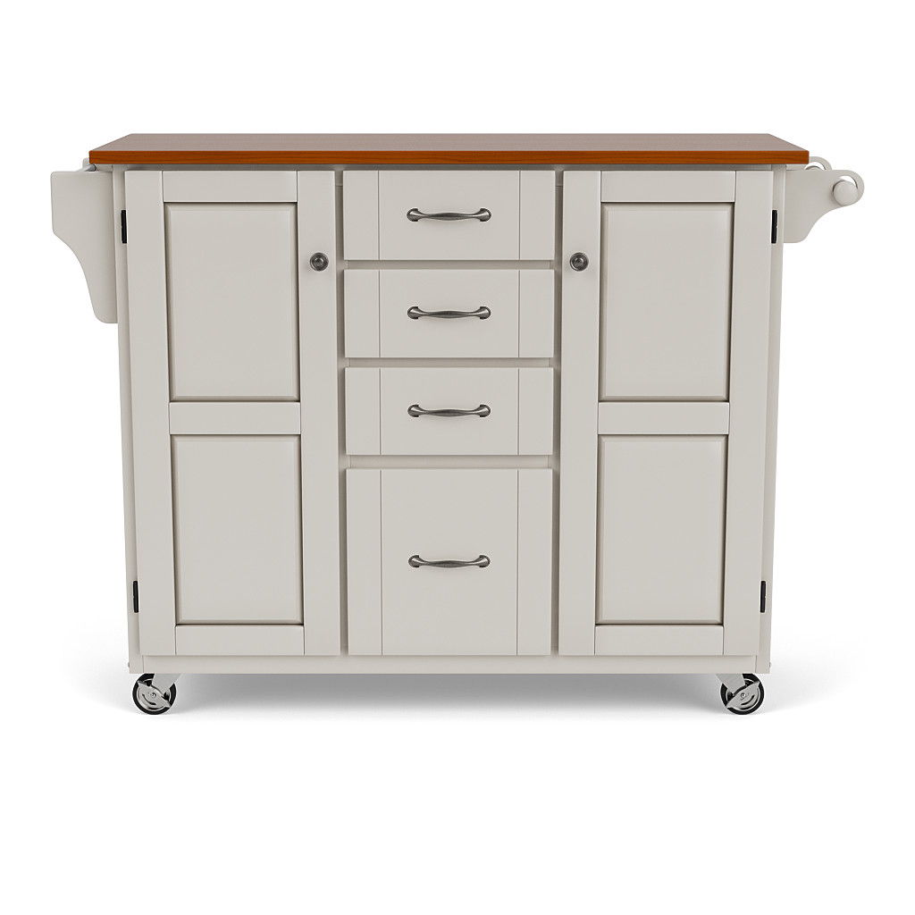 Create-A-Cart - Kitchen Cart - Wood Top - Premium Islands & Carts from Homestyles - Just $1084.98! Shop now at brett interiors