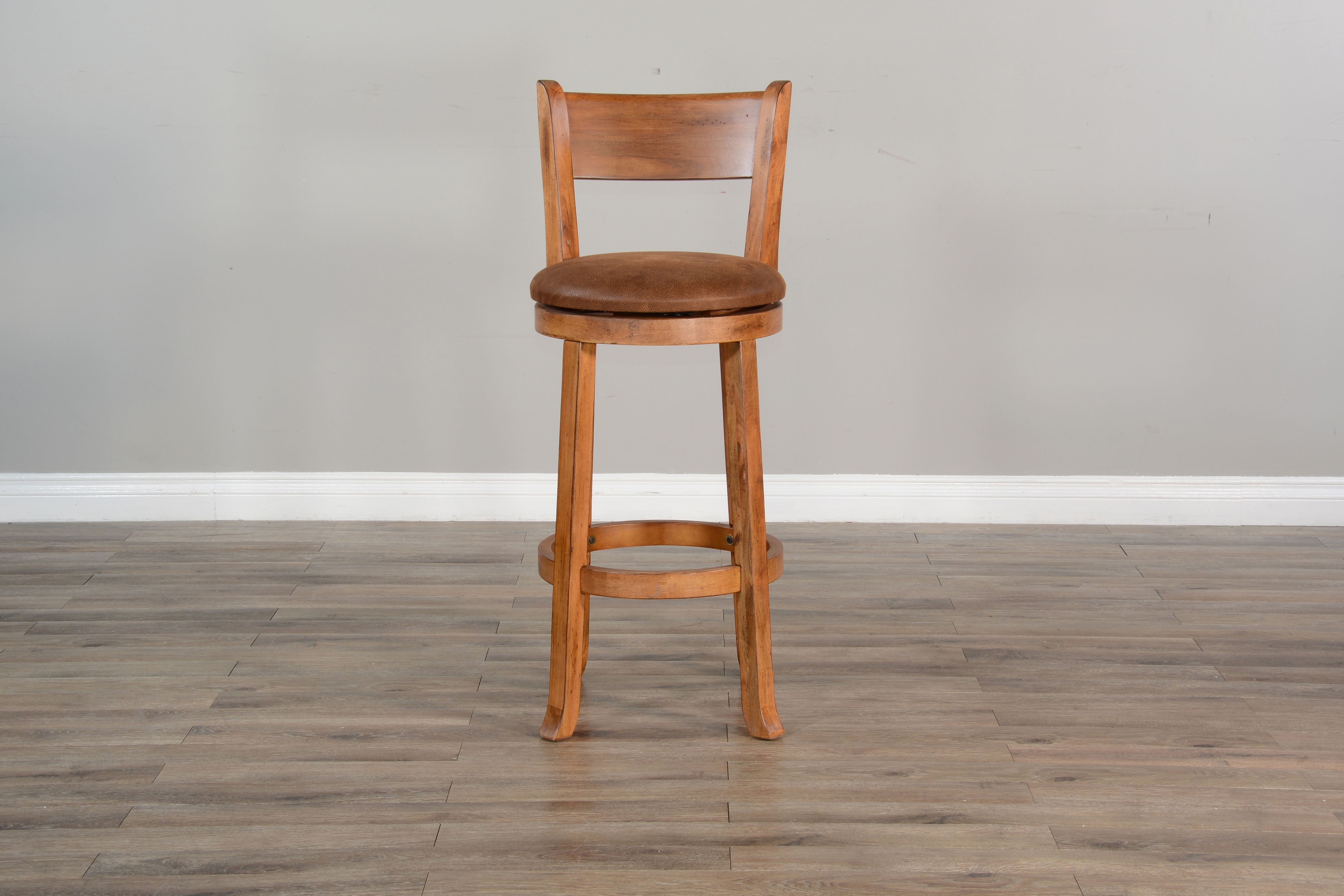 Sedona - Swivel Barstool With Cushion Seat & Back - Premium Bar Height (28"-30") from Sunny Designs - Just $187! Shop now at brett interiors