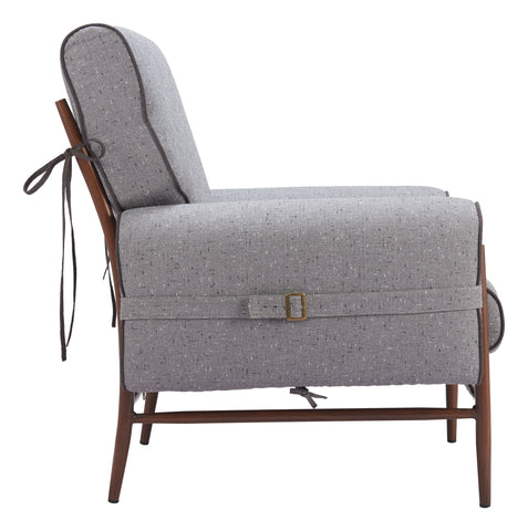 Klem - Accent Chair - Gray - Premium Accent Chairs from Zuo Modern - Just $1675! Shop now at brett interiors