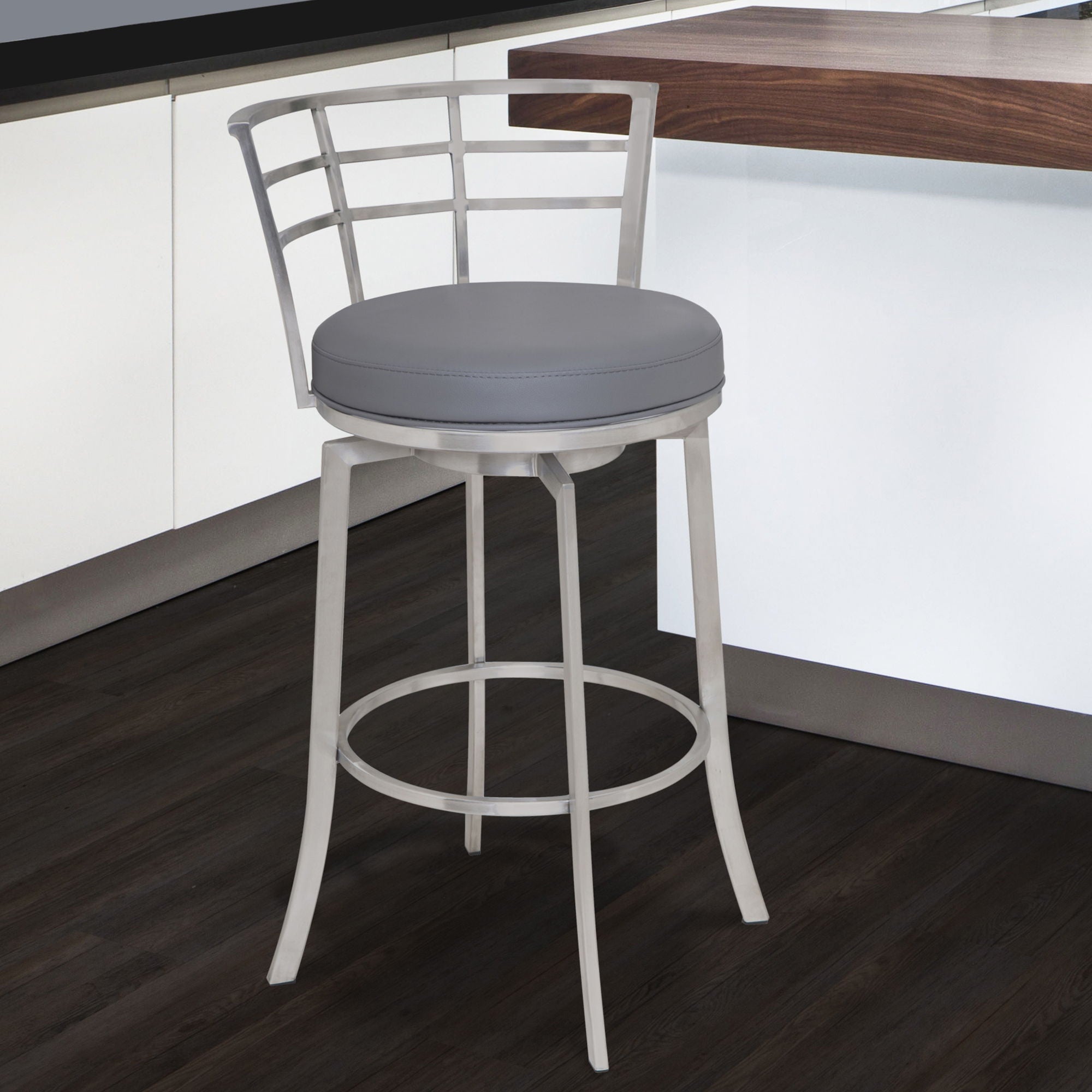 Viper - Swivel Bar Stool - Premium Counter Height (24"-27") from Armen Living - Just $412.50! Shop now at brett interiors