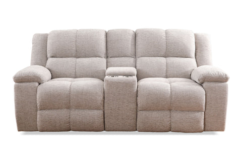 Buster - Reclining Console Loveseat - Opal Taupe - Premium Reclining Loveseats from Parker Living - Just $1172.50! Shop now at brett interiors