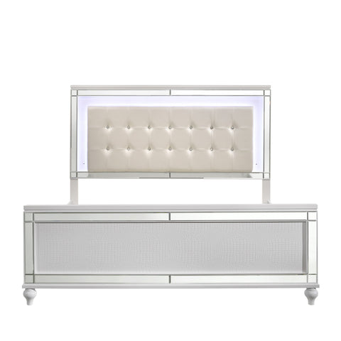 Valentino - Bed - Premium Upholstered Beds from New Classic - Just $772.50! Shop now at brett interiors