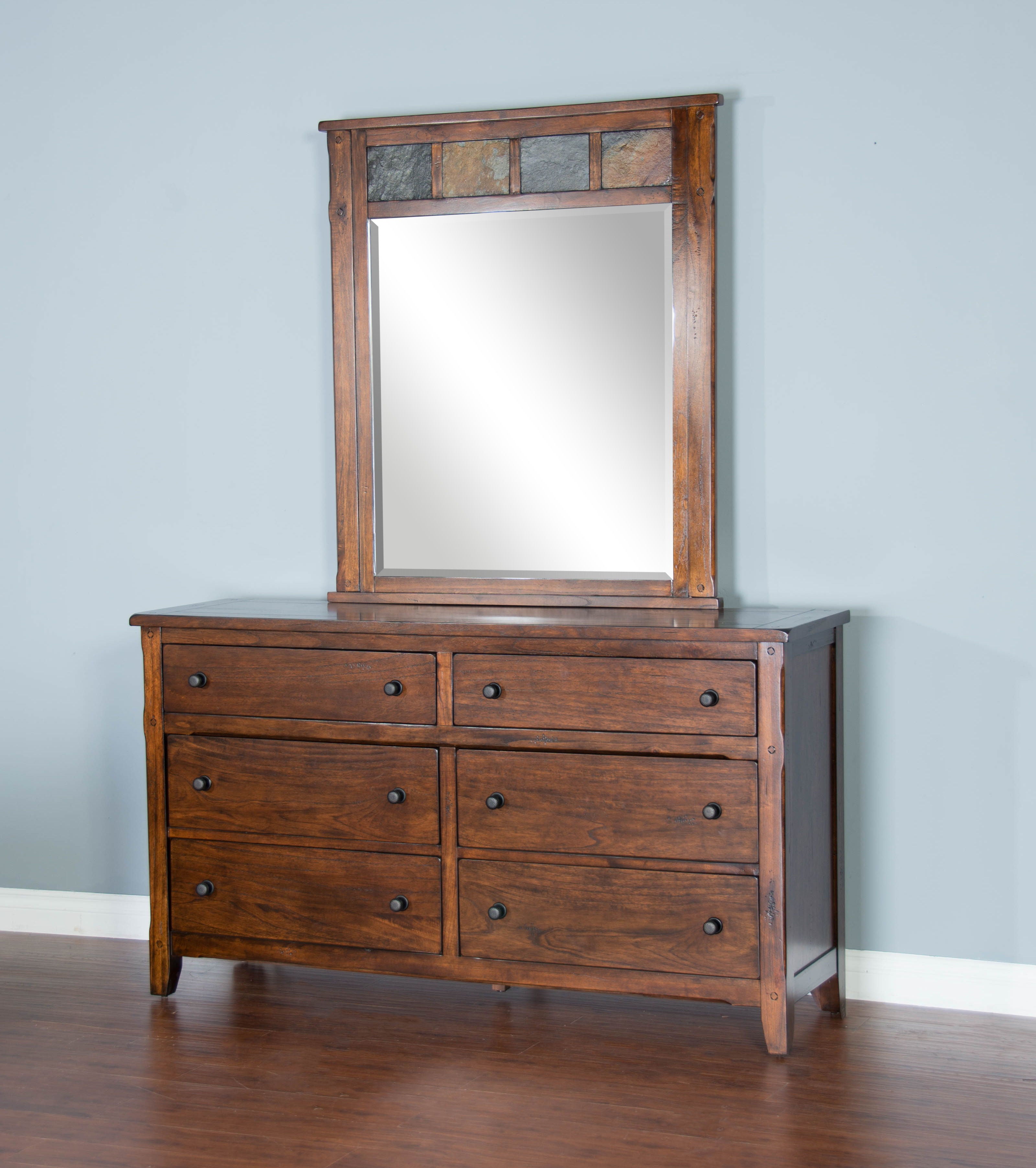 Santa Fe - Petite Dresser - Dark Brown - Premium Dressers from Sunny Designs - Just $1154! Shop now at brett interiors