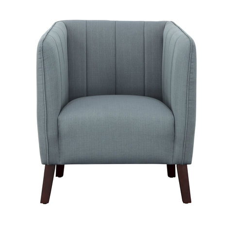 Studio - Accent Chair - Blue Green / Espresso - Premium Accent Chairs from Coast2Coast Home - Just $1650! Shop now at brett interiors