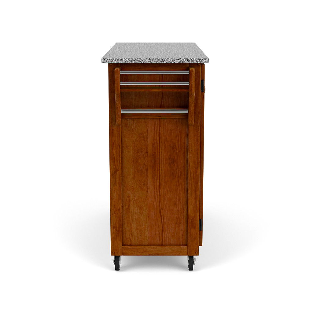 Create-A-Cart - Kitchen Cart - Pepper Granite Top - Premium Islands & Carts from Homestyles - Just $1372.48! Shop now at brett interiors