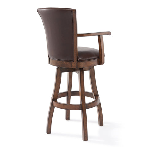 Raleigh - Swivel Arm Bar Stool - Premium Counter Height (24"-27") from Armen Living - Just $572.50! Shop now at brett interiors