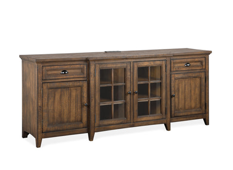 Bay Creek - Entertainment Console - Premium TV Stands from Magnussen Furniture - Just $1609! Shop now at brett interiors