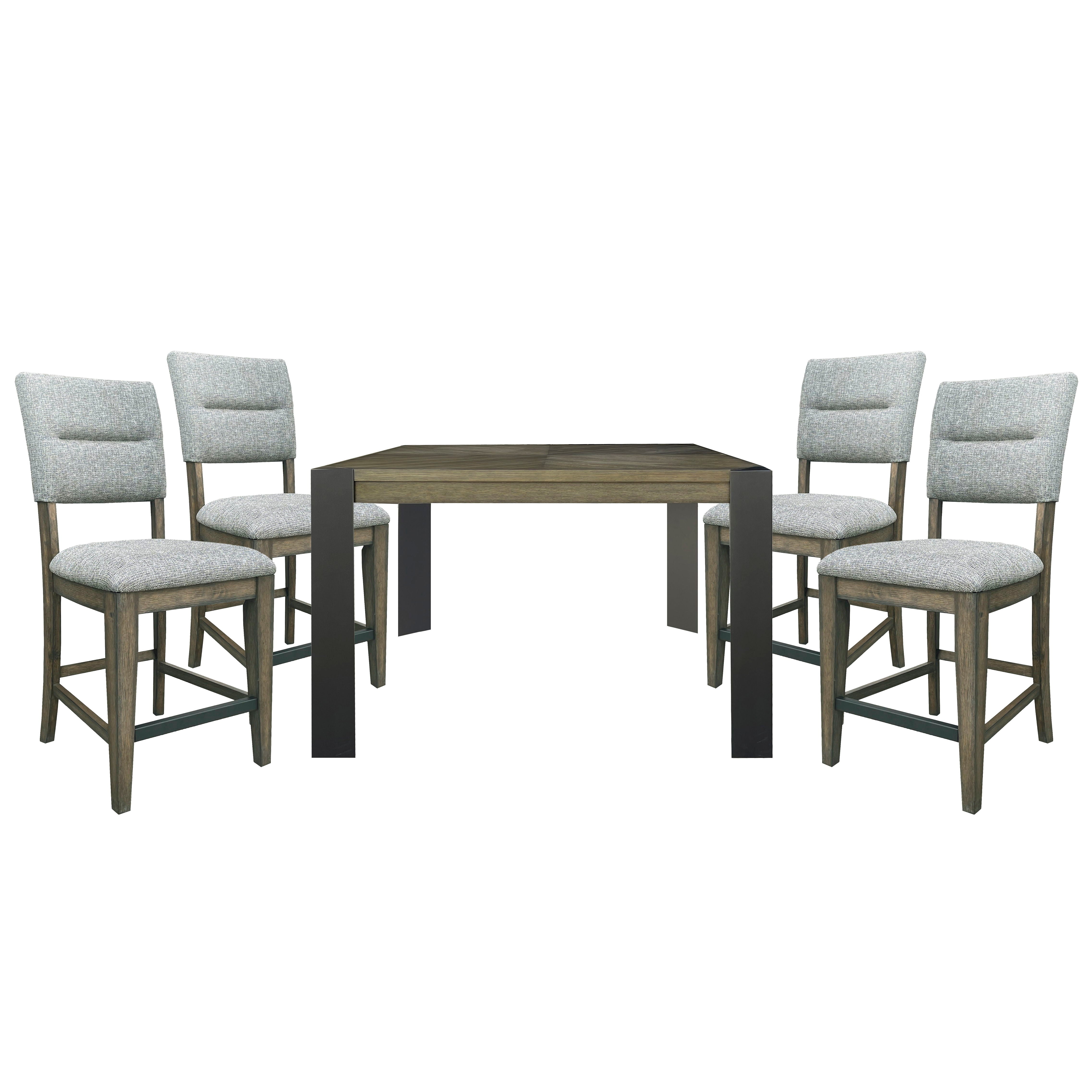 Cedar Fork - Dining Upholstered Counter Stool (Set of 2) - Smoked Arabica - Premium Stool Sets from Parker House - Just $525! Shop now at brett interiors