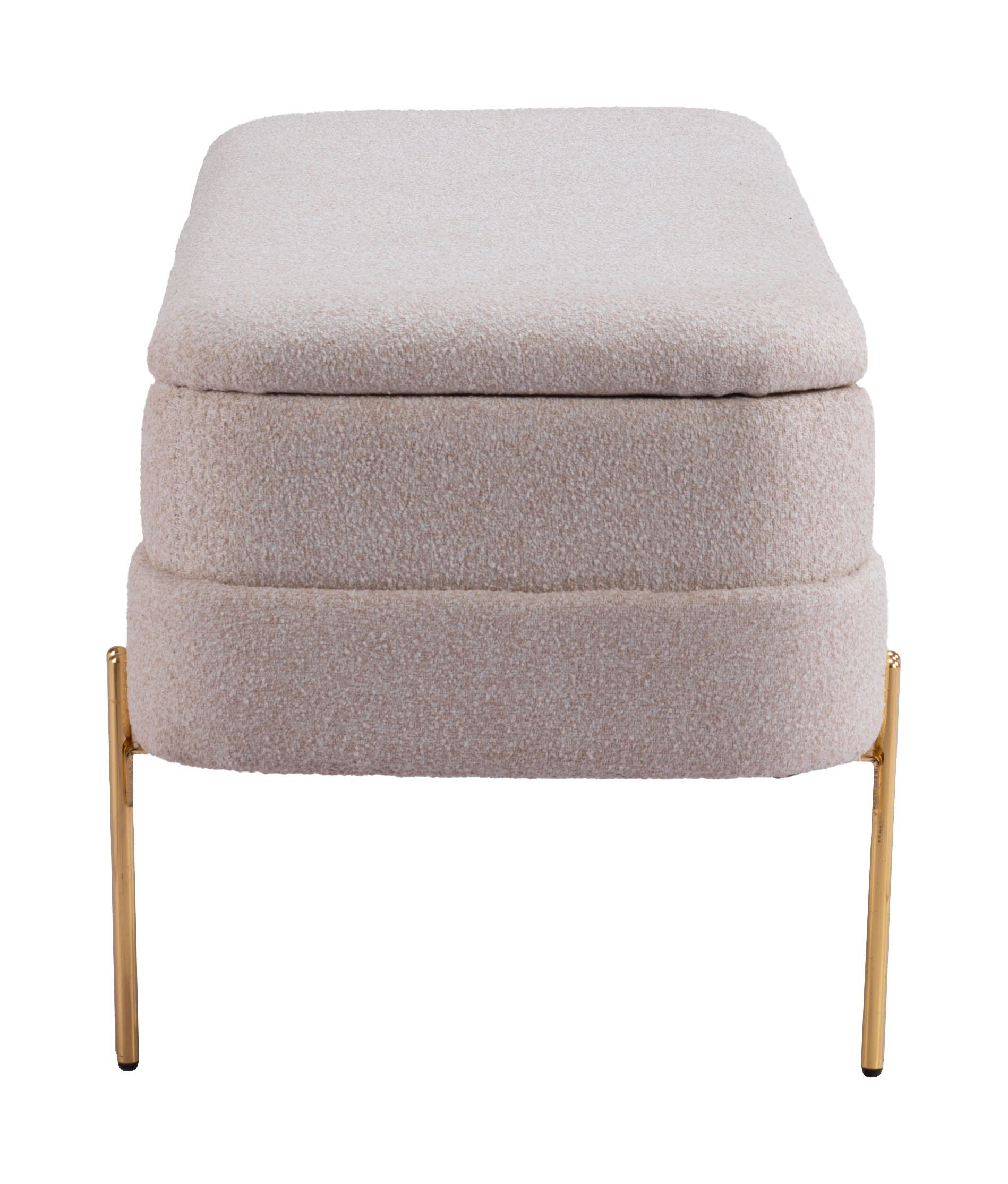 Lebreton - Storage Bench - Oatmeal Beige - Premium Storage Benches from Zuo Modern - Just $825! Shop now at brett interiors